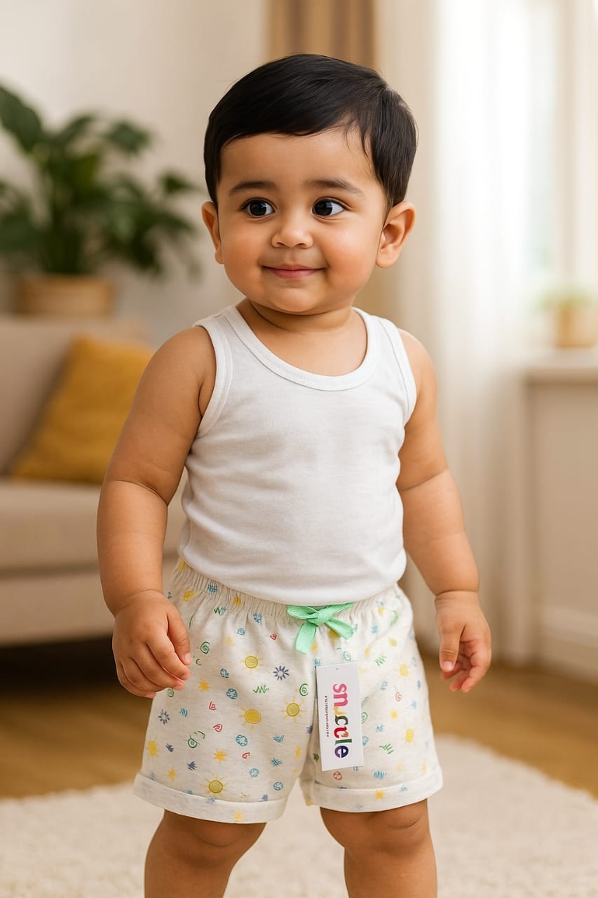 Boy Bottom wear Infant shorts Infant shorts